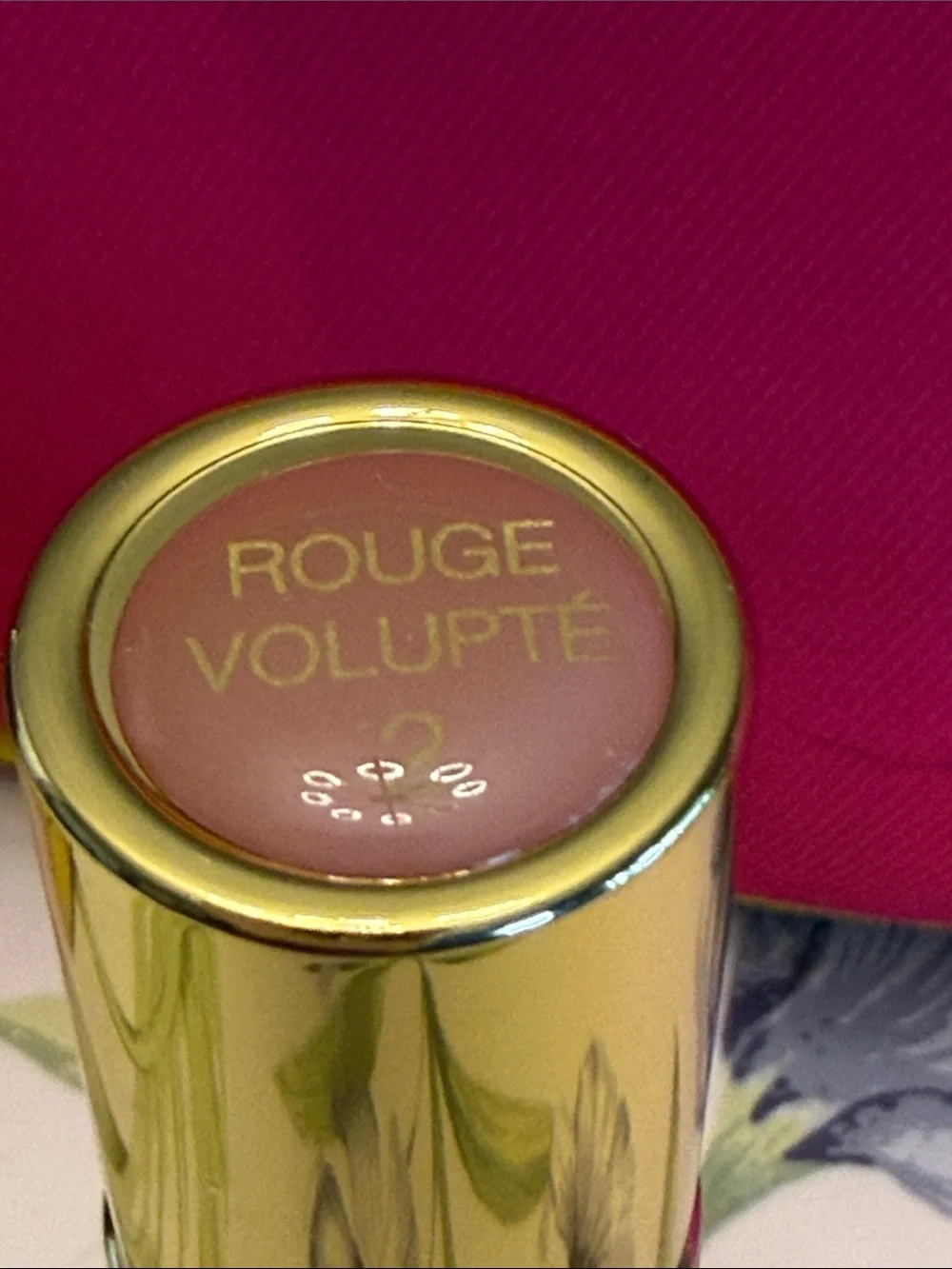Yves Saint Laurent Rouge Volupté Tester Lipstick - Nude Beige Pink